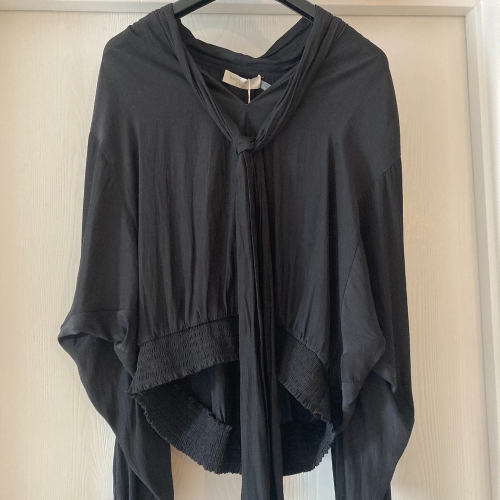 Ramy Brook Black Blouse
